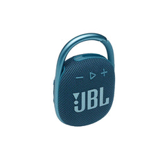 JBL Clip 4 Portable Bluetooth Speaker, JBL Pro Sound, Punchy Bass, Ultra-Portable Design, Integrated Carabiner, Clip Everywhere, IP67 Waterproof + Dustproof, 10H Battery - Blue, JBLCLIP4BLU