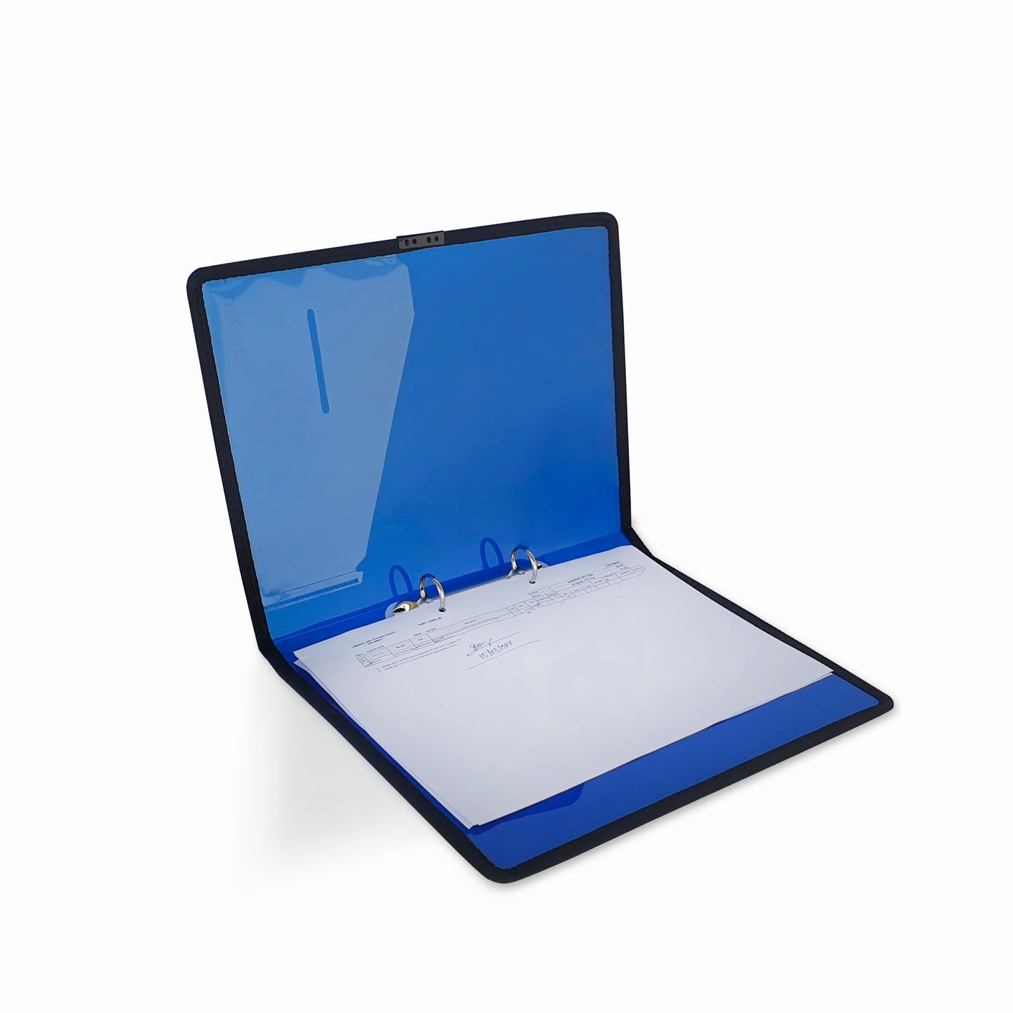Maxi A4 Ring Binder With 2 Ring Translucent Blue, waterproof, dust-proof, very practical, and reusable
