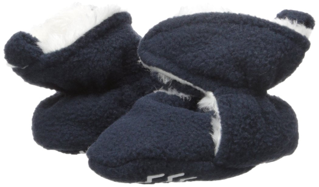 Hudson Baby Unisex Baby Cozy Fleece and Faux Sherpa Booties, for 6 Months baby