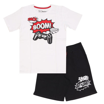 Label Cutters Boys Short Pyjamas Gamer Theme PJ Set Night Wear 6-7 Years
