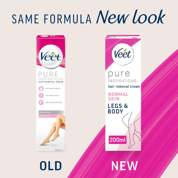 Veet Hair Removal Cream Normal Skin with Lotus Milk & Jasmine (200ml)