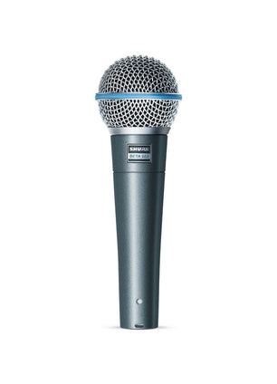 Shure BETA 58A, Vocal Microphone, Professional Voice Recording, Steel Mesh Grille, Great for Live Singing, PC Streaming, Podcasting & Home Studio