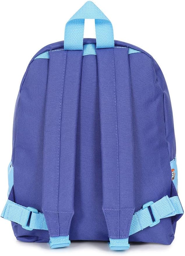 Bluey Official & Bingo Childrens Backpack, Kids Backpack, Schoolbag, Rucksack Blue, Blue