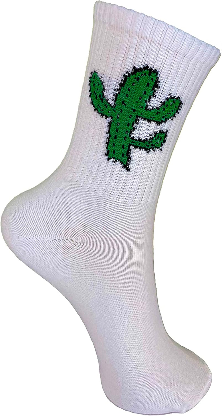 SickSock Funny White Gym Socks