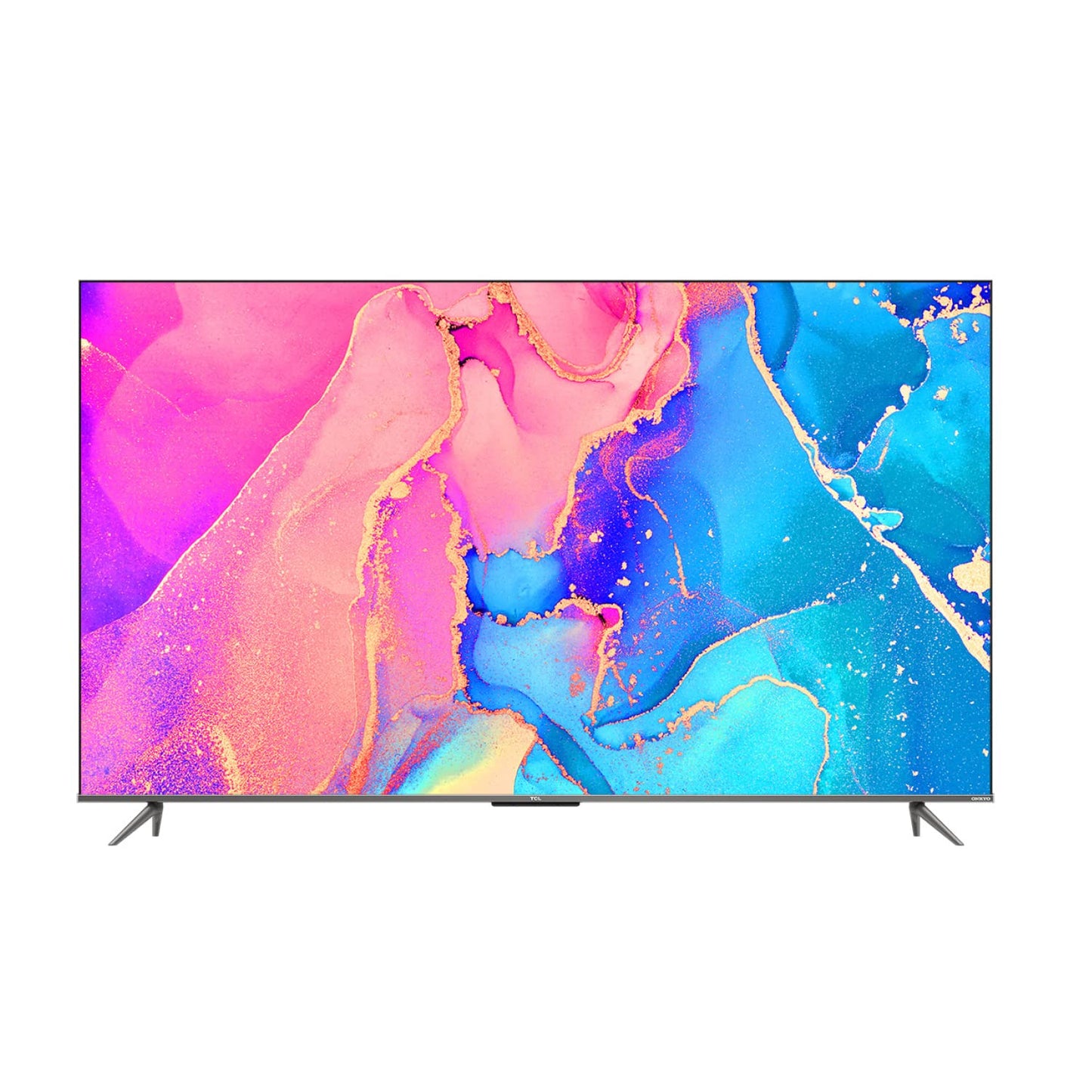 TCL 50 Inch 4K Ultra HD QLED Smart TV, Google TV with Hands-free Voice Control, Dolby Vision IQ-Atmos, HDR 10+, Game Master, Wide Colour Gamut, Onkyo Audio, Quantum Dot Technology, 50C635 (2022 Model)