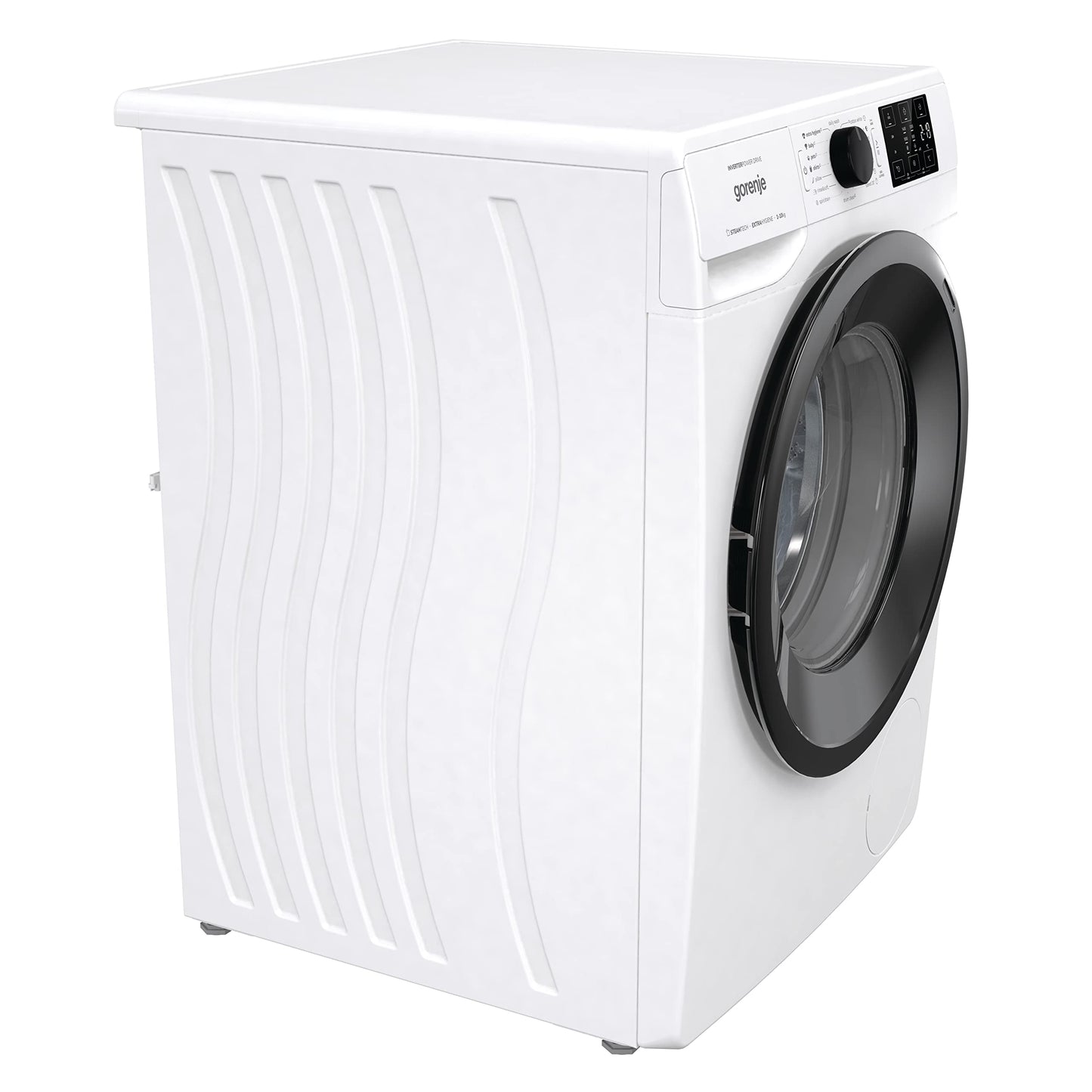 Gorenje WNEI14BS 10 Kg Fully Automatic Front Load Washing Machine, 16 Programs, Energy and Water Efficient, Stain Removal System, 1400 RPM, White, 1 Year Warranty