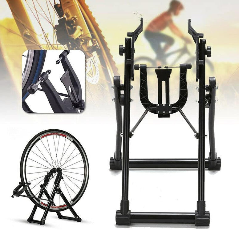 Bibidong Professional Bike Wheel Truing Stand,Foldable portable MTB/Road Bike/BMX Bicycle Rim Maintenance Tool for 16" - 29" 700C Wheels