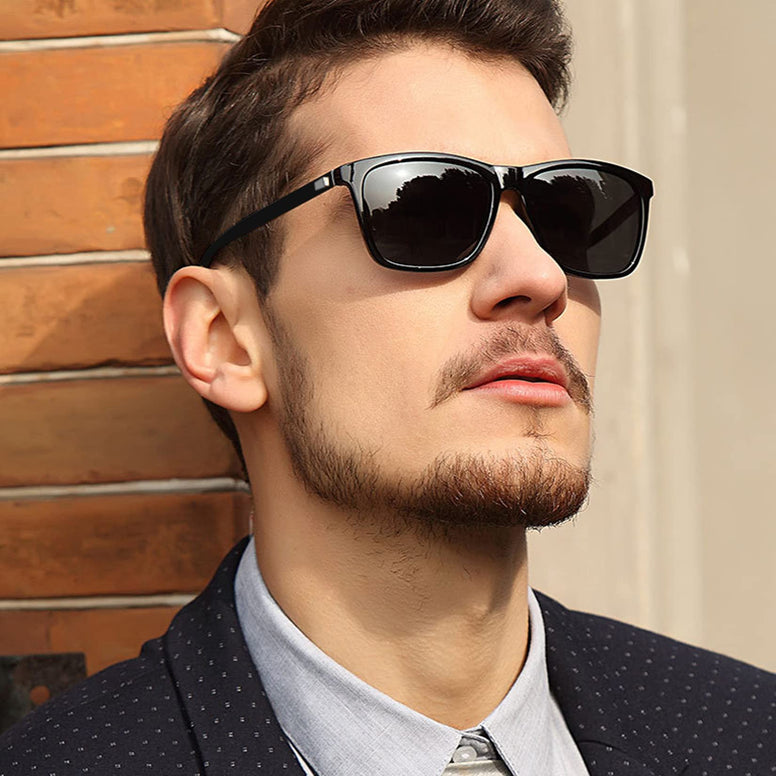 Joopin Sunglasses for Men Women Fashion Unisex Polarized UV Protection Sun Glasses Retro Mens Driving Square Shades