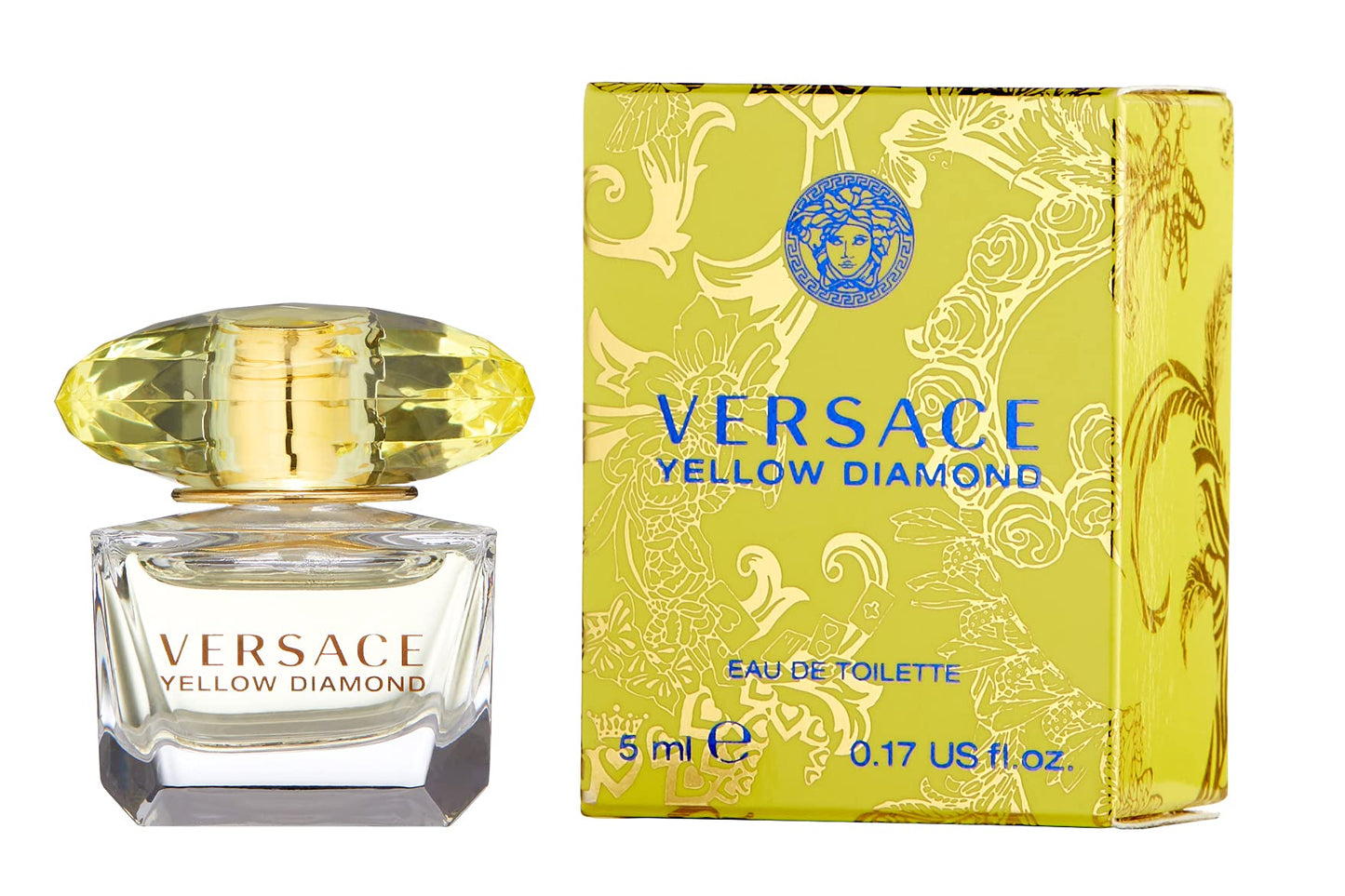 Versace Perfume - Versace Yellow Diamond - perfumes for women, 0.17 oz EDT Splash (Mini)