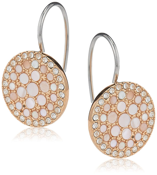 Fossil Women's Disc Drop Earrings