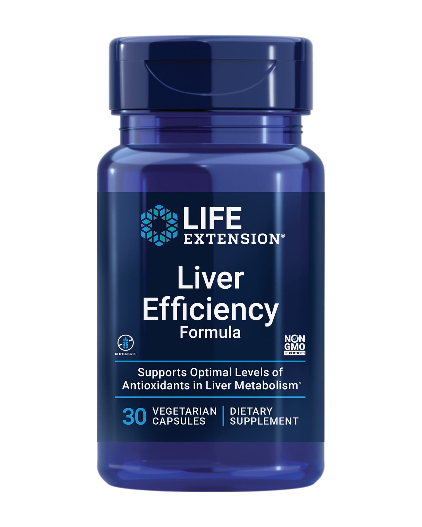 Life Extension - Liver Efficiency Formula 30 Vegetarian Capsules