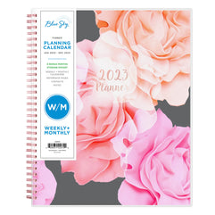 Blue Sky 2023 Weekly and Monthly Planner, January - December, 8.5" x 11", Frosted Cover, Wirebound, Joselyn (142079)