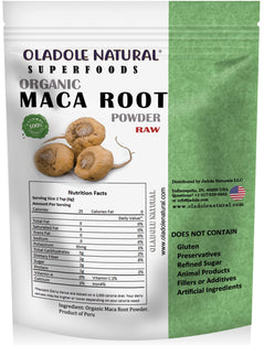 Oladole Natural Raw Organic Maca Root Powder 100 gm | Rich in Antioxidants, Helps to Increase Energy, Stamina, Endurance, Strength & Immune System | No GMOs, Vegan Friendly Natural Maca Powder