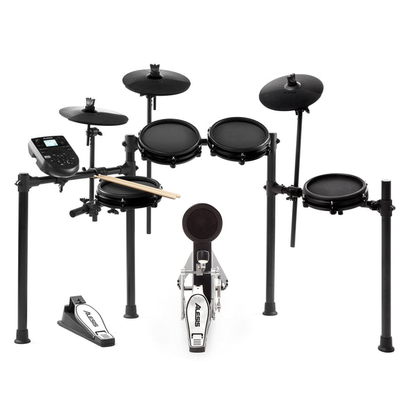 Alesis Drums Nitro Mesh Kit - Electric Drum Set With Usb Midi Connectivity, Mesh Drum Pads, Kick Pedal And Rubber Kick Drum, 40 Kits And 385 Sounds