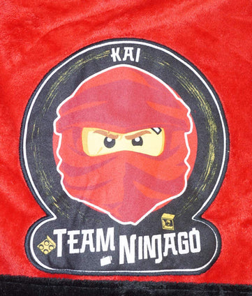 LEGO Ninjago Little/Big Boys Costume Plush Robe 4-5Y