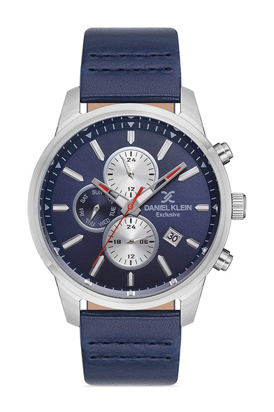 Daniel Klein Analog Blue Dial Men's Watch-DK.1.12817-6, Blue, Analog Watch