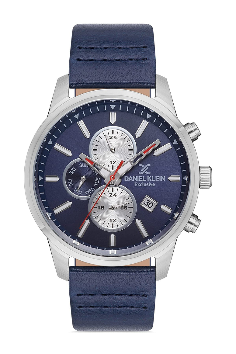 Daniel Klein Analog Blue Dial Men's Watch-DK.1.12817-6, Blue, Analog Watch