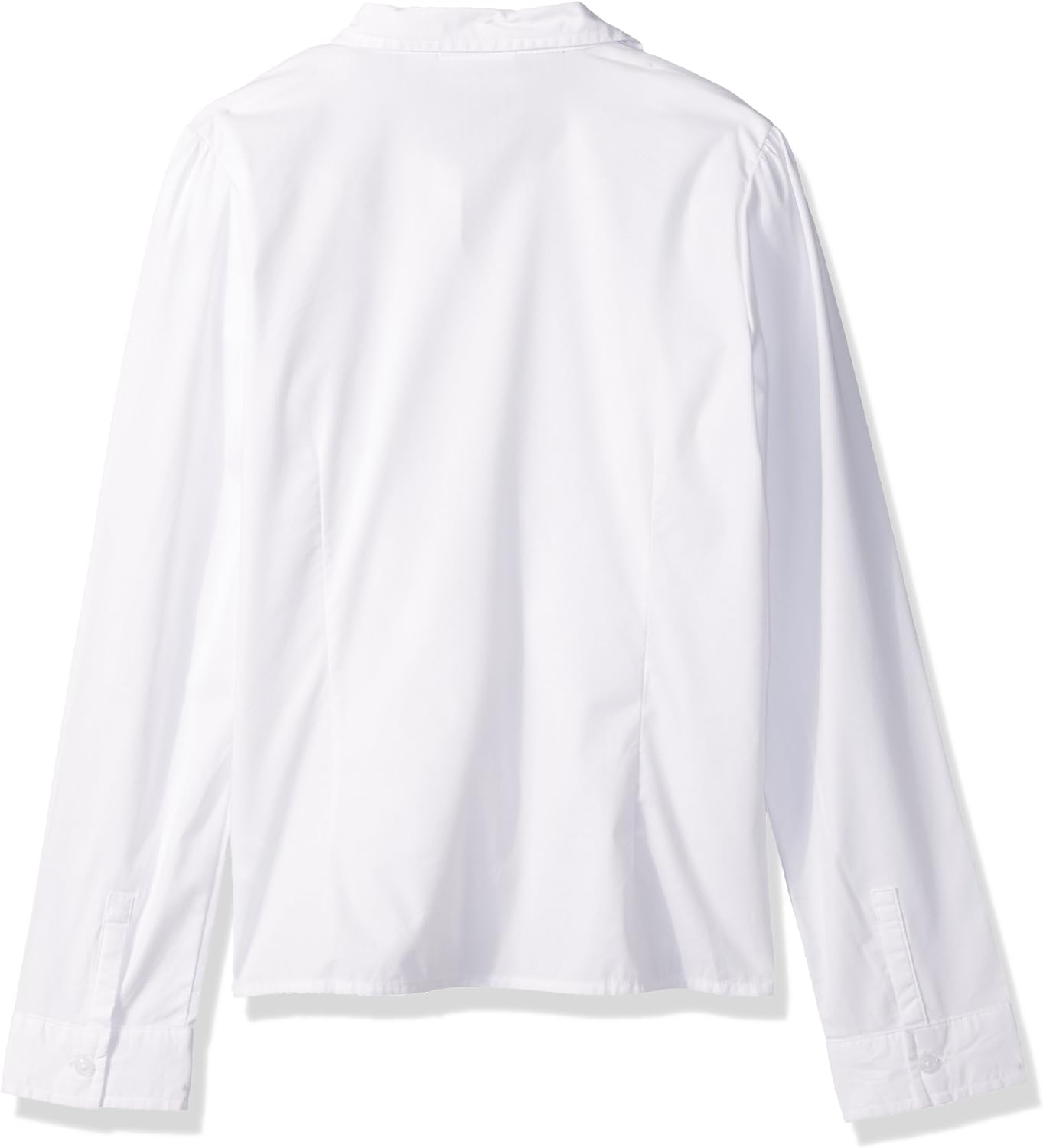 The Children's Place Girls' Long Sleeve Pintuck Poplin Button Down Shirt