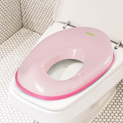 Baybee Citrea Potty Training Seat for Kids, Portable Potty Seat Chair for Baby Western Toilet Trainer Seat with Anti Slip Strip, Kids Toilet Seat for New Born Babies 1-5 Years Boys Girls (Pink)