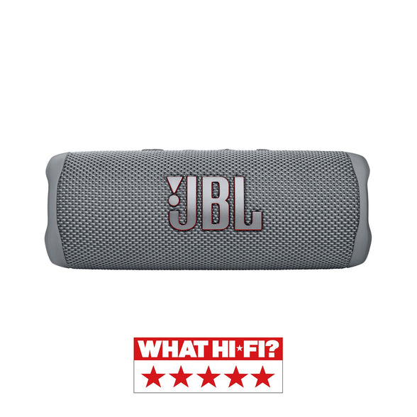 JBL Flip 6 Portable IP67 Waterproof Speaker with Bold JBL Original Pro Sound, 2-Way Speaker, Powerful Sound and Deep Bass, 12 Hours Battery, Safe USB-C Charging Protection - Grey, JBLFLIP6GREY