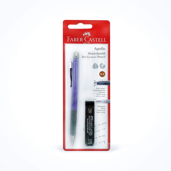 FABER-CASTELL APOLLO MECHANICAL PENCIL 0.5MM,Assorted