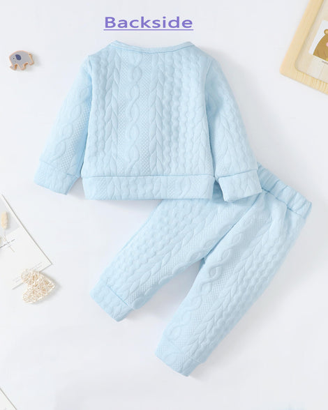 Renotemy Newborn Infant Baby Girl Clothes Outfits Fall Winter Long Sleeve Sweatshirts Pants Cute Baby Girl Outfits Set