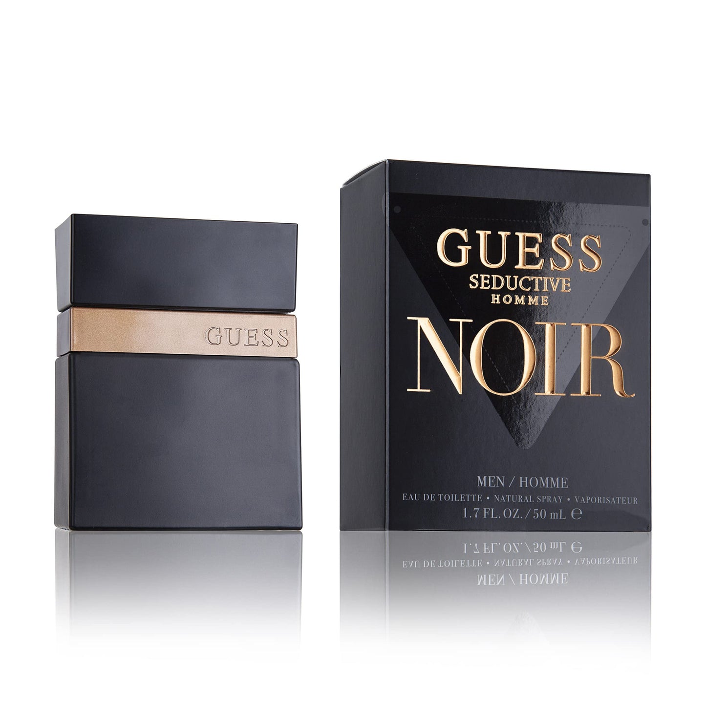 GUESS Seductive Noir for Men Eau de Toilette, 1.7 Fl Oz