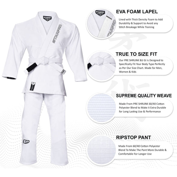 Starpro Womens Bjj Uniform Uniform