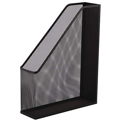 Metal Mesh Magazine Holder (Black)