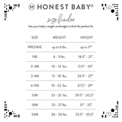 Honest Baby Clothing Unisex Kids Organic Cotton Short Sleeve T-Shirt Multi-Pack Baby and Toddler T-Shirt Set 3-6M