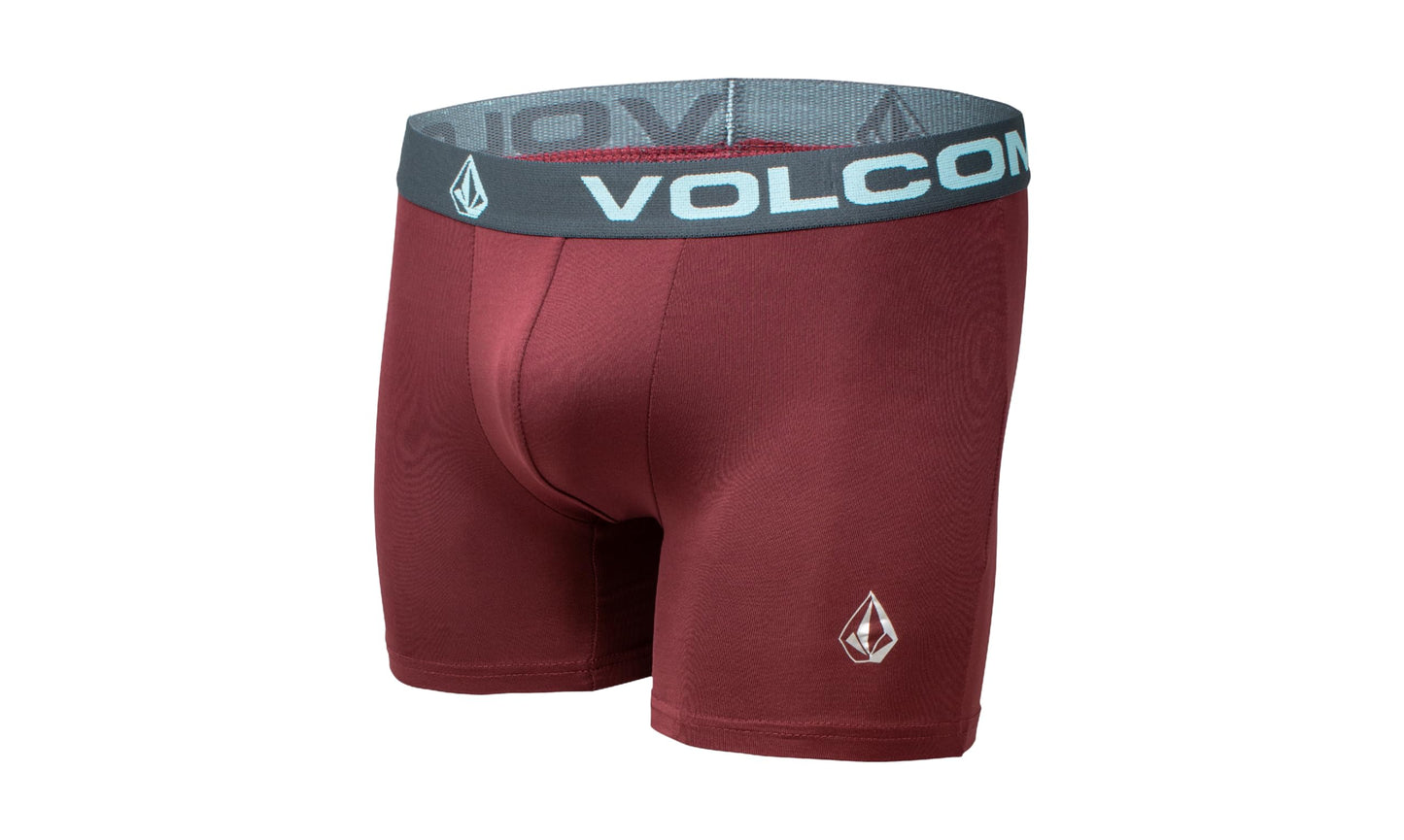Volcom Boys Boxer Briefs Performance Underwear (Purple/Black/Red/Navy, Large 12-14)
