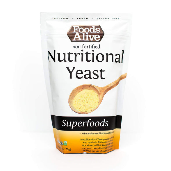 Foods Alive Non-Synthetic Nutritional Yeast (6oz)
