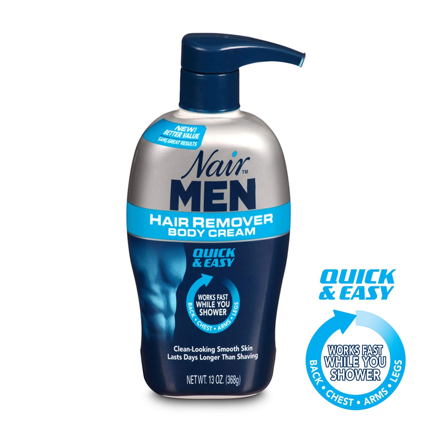 Nair Hair Removal Cream for Men (13 oz)