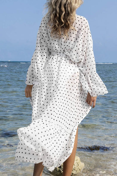 YouKD Wemon's Summer Long Kaftan Bohemian Maxi Kimono Dress Swimsuit Beach Cover Up Robes