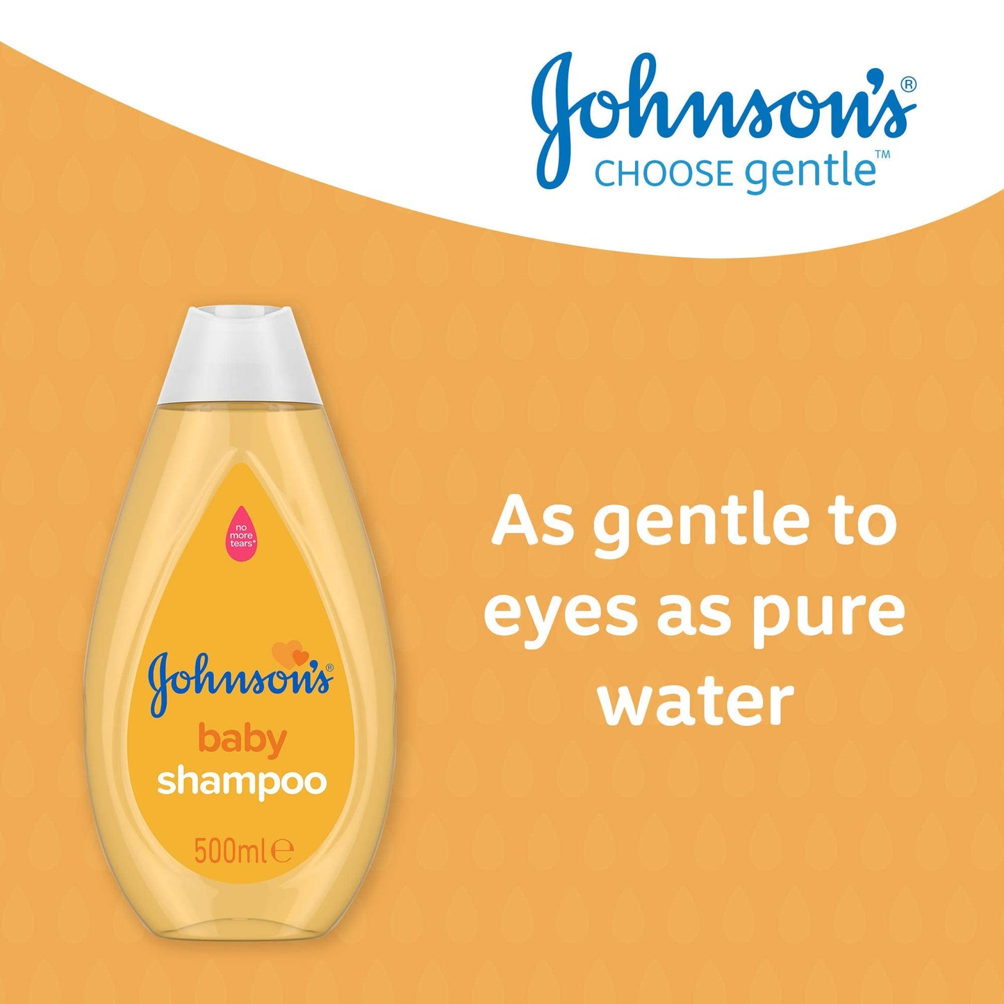 Johnson's Baby Shampoo Multipack - Gentle And Mild Everyday Use - PH Balanced Delicate Skin, 3 X 500 Ml