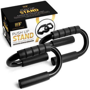 Snap City Fitness Pushup Bars - Perfect Push ups Solid Steel Stands Metal Non Slip Push Up Handles Grips for Pushups Home Workout and Exercise Equipment Set