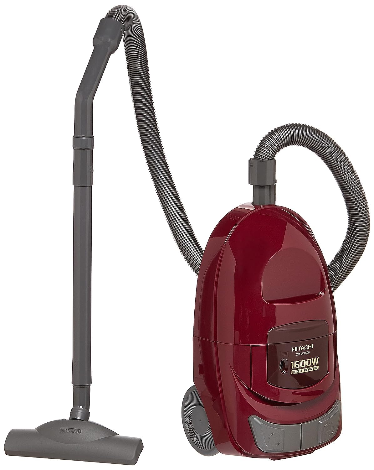 Hitachi 1600W Powerful Bagless Vacuum Cleaner, High Suction Power With 5L Big Dust Capacity, Cloth Filter, Blower Function, Rug, Floor & Crevice Nozzle, Brush, CVW160024CBSWR