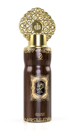 MY PERFUMES OUD AL LAYL from ARABIYAT 2 Pieces Perfume Gift Set for Unisex, 100 ml Eau De Parfum and 200 ml Perfume Spray