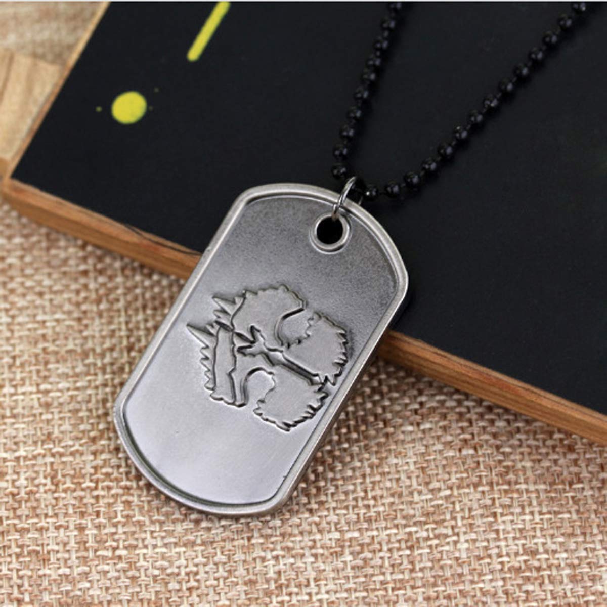 IMIKE Call of Duty Dog Tag PS4 Games Limited Edition Cod Ghosts Dog Tag Hip Pop Pendant Necklace Punk Rock Accessories Ornaments Gifts for Men Women