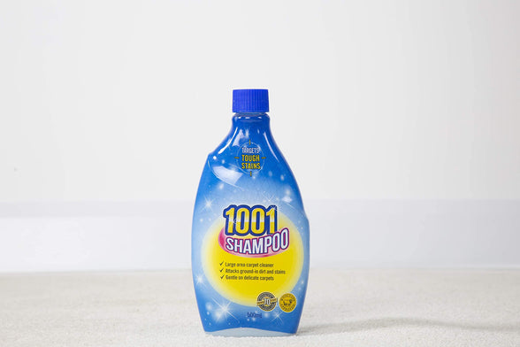 1001 Carpet Shampoo, Perfect For Large and High Traffic Areas, Gentle On Upholstery, Rugs and Carpets, 500 ml