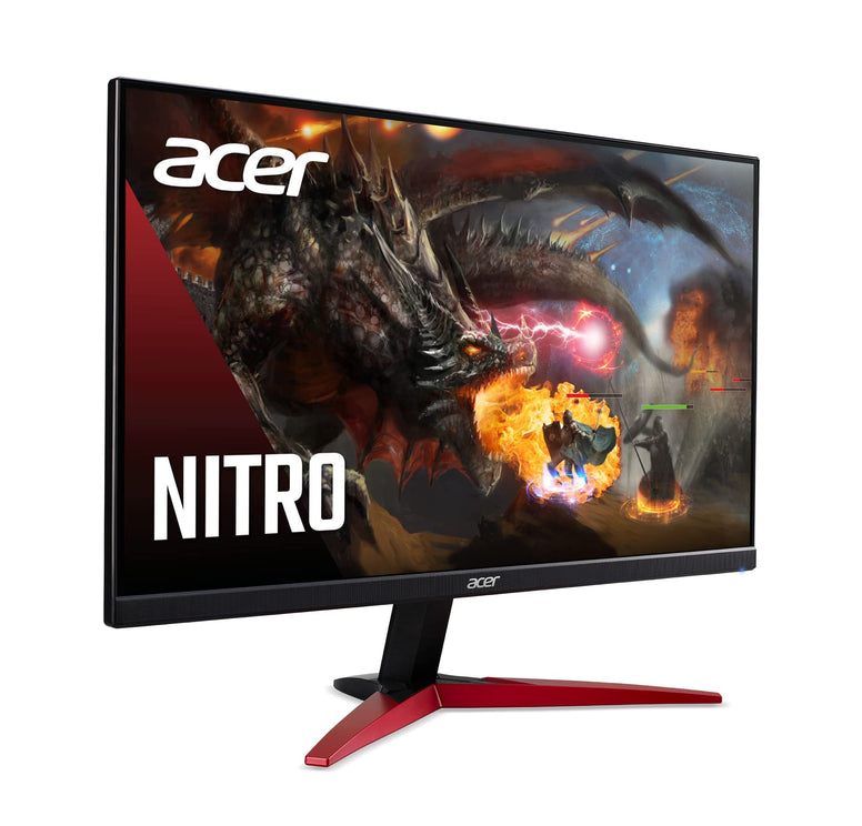 Acer Nitro KG241Y Sbiip 23.8” Full HD (1920 x 1080) VA Gaming Monitor | AMD FreeSync Premium Technology | 165Hz Refresh Rate | 1ms (VRB) | ZeroFrame Design | 1 x Display Port 1.2 & 2 x HDMI 2.0