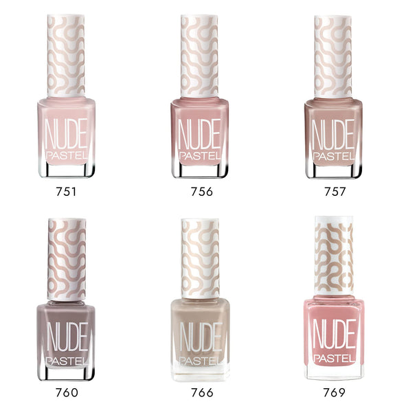 PASTEL NAIL POLISH SET OF 6 (BIRTHDAY SUIT SERIES-2) | LAST UPTO 5 DAYS | HALAL CERTIFIED, 100% VEGAN | CRUELTY FREE | - 13ml