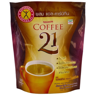 Naturegift Coffee 21 With Vitamins L-Carnitine Weight Loss Formula 10 Sachets