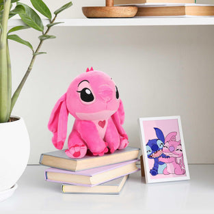 Tigiemap 8 Inch Stitch Plush, Pink Stitch Alien Monster Plush Soft Huggable Stuffed Animal Plushies Pillow Room Decorat Gift for Kids Toys Boys and Girls