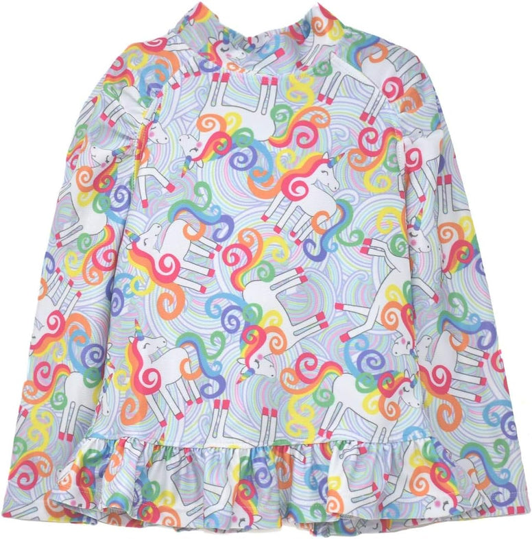 Flap Happy Girls' Rash Guard