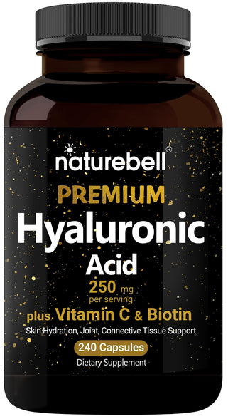 NatureBell Hyaluronic Acid Supplements - 240 Capsules