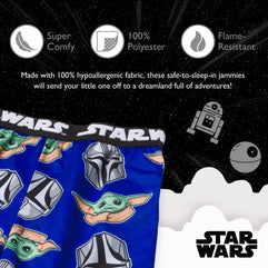 Star Wars boys Star Wars Boy's Mandalorian Lounge Pant Pajama Bottom 10-12 Years