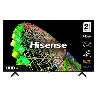 Hisense 58 Inch (2021) 4K UHD Smart TV, with Dolby Vision HDR, DTS Virtual X, Youtube, Netflix, Prime, Shahid, Freeview, Bluetooth and WiFi (2021) Model - 58A61GD1
