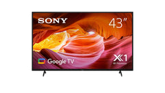 Sony KD43X75K X75K 4K Ultra HD High Dynamic Range HDR Smart TV, Black, 43 inches