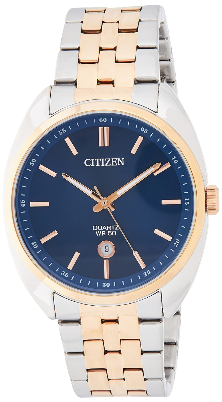 CITIZEN Mens Quartz Watch, Analog Display and Stainless Steel Strap - BI5096-53L